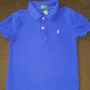Polo Ralph Lauren Boys Blue Polo Shirt